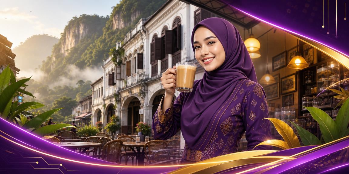 Sampul merah bonus Hari Raya gaya Melayu di Ipoh bersama 711cuci